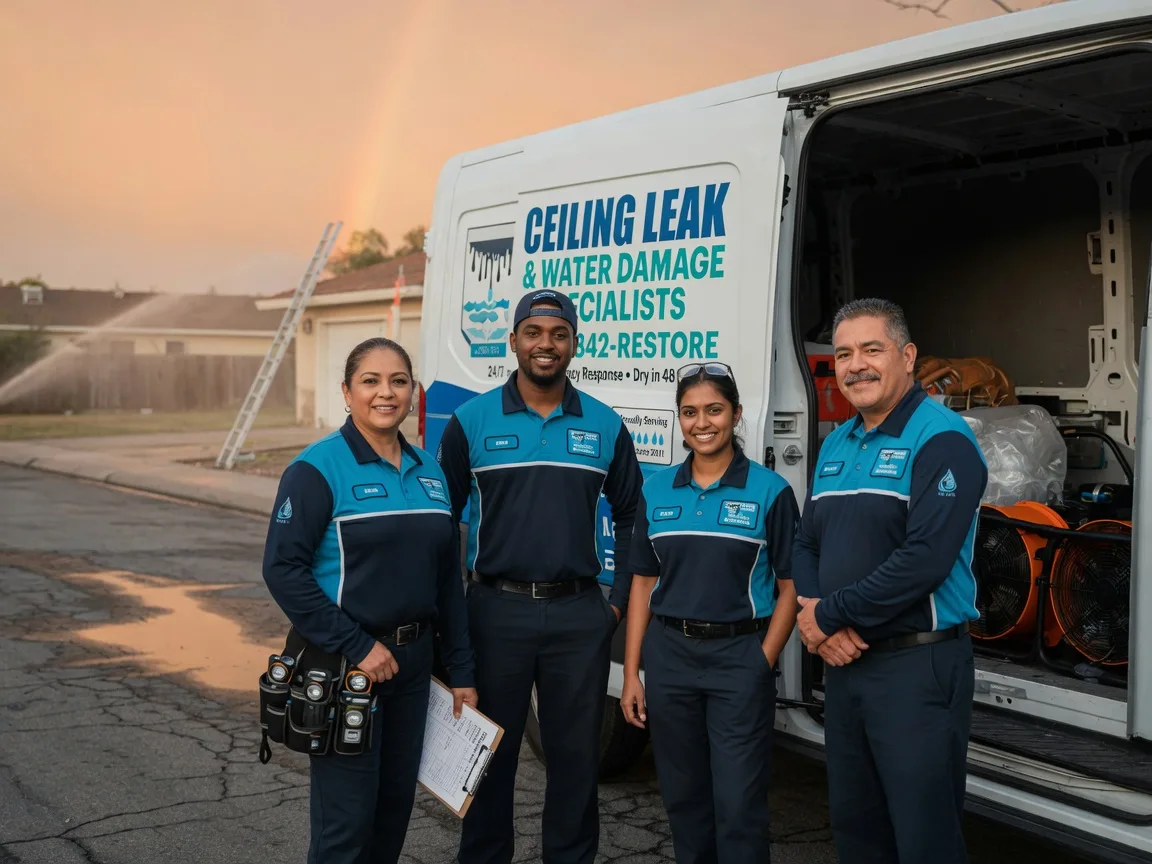 Ceiling Leak Cleanup company in Richland, IA