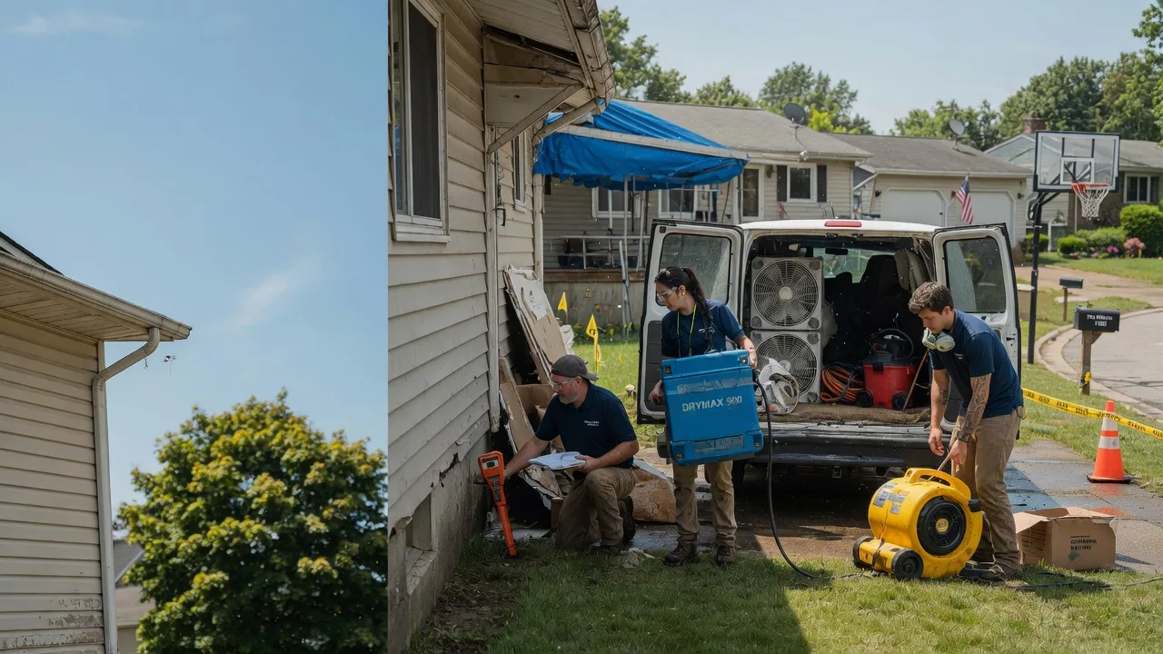 Ceiling Leak Cleanup in Richland, IA near me